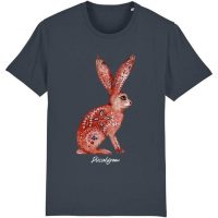 DüsselGreen Hase, Kaninchen, Cute, Knuddelig, Boho Tshirt aus Bio Baumwolle