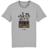 DüsselGreen Retro Tshirt aus Bio Baumwolle, Vintage, Blumen, Sommer