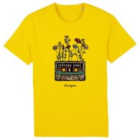 DüsselGreen Retro Tshirt aus Bio Baumwolle, Vintage, Blumen, Sommer