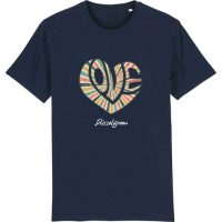 DüsselGreen Love, Peace Tshirt aus Bio Baumwolle