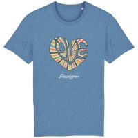 DüsselGreen Love, Peace Tshirt aus Bio Baumwolle