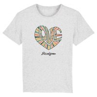 DüsselGreen Love, Peace Tshirt aus Bio Baumwolle