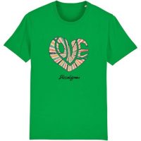 DüsselGreen Love, Peace Tshirt aus Bio Baumwolle