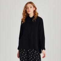 Givn Berlin Damen Oversized Bluse aus Lyocell (TENCEL) „Ivy“