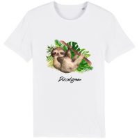 DüsselGreen Faultier, Jungle, Natur Tshirt aus Bio Baumwolle