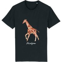 DüsselGreen Giraffe, Safari, Nature Tshirt aus Bio Baumwolle