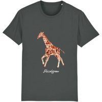 DüsselGreen Giraffe, Safari, Nature Tshirt aus Bio Baumwolle