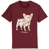 DüsselGreen Bulldogge, Bunt, Frenchie Tshirt aus Bio Baumwolle
