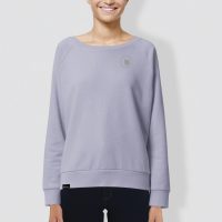 little kiwi Damen Sweater, „Kiwi“, Lavender