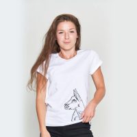 VUNDERLAND T-Shirt tailliert ZIEGE