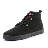 Grand Step Shoes – Adam Black (gefüttert), vegane Schuhe