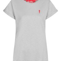 derbe Kurzarm T-shirt Print „Basic Kippes“