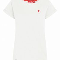 derbe Kurzarm T-shirt Print „Basic Kippes“