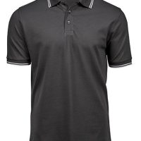 TeeJays Herren Men Stretch Polo Shirt Kurzarm Zweifarbig