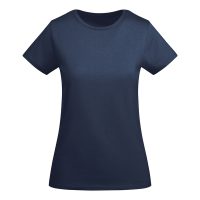 Roly Eco Damen T-Shirt Breda Rundhals enger geschnitten Körpernah Bodyfit