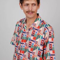 Brava Fabrics Hemd – Artisan Aloha Shirt Passion – aus Bio-Baumwolle