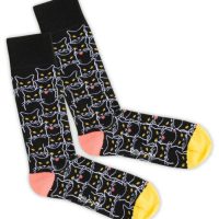 DillySocks Socken Kitty Chat aus Biobaumwoll-Mix