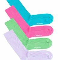 DillySocks Socken „Premium Ribbed Socks 4er Set“