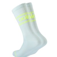 Socken „Ooley Pastel Neon“ aus Biobaumwolle made in Italy