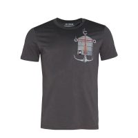 FÄDD Herren T-Shirt Rundhals aus Bio-Baumwolle „Ankä BT“ Grau