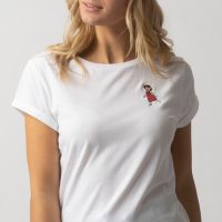 Bavarian Caps T-Shirt Heidi – Weiß