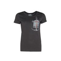 FÄDD Damen T-Shirt Rundhals aus Bio-Baumwolle „Ankä BT“ Grau