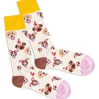 DillySocks Socken Dogs Life aus Biobaumwoll-Mix