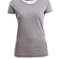 glore Basics T-Shirt mit weitem U-Ausschnitt – Sissi – aus Bio-Baumwolle