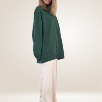 noemvri fashion label oversized Sweatshirt Turtleneck