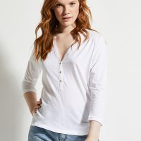 Wunderwerk Damen Bluse „Henley blouse 3/4 m.t.“