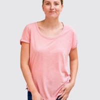 Hityl Blank Lady Slub Shirt aus Bio Baumwolle