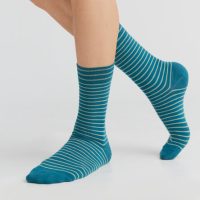 3 Paar Ringel Strümpfe Bio-Baumwolle Socken geringelt gestreift 2308 „ALBERO NATUR“
