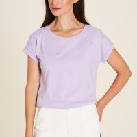 TRANQUILLO Gemütliches T-Shirt FABULOUS versch. Farben aus GOTS-Bio-Baumwolle (S23C50)