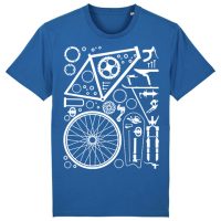 watapparel T-Shirt Herren Fahrradteile