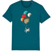 watapparel T-Shirt Herren Balloon Spaceman