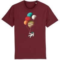 watapparel T-Shirt Herren Balloon Spaceman