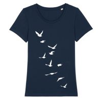 watapparel T-Shirt Damen Vögelchen