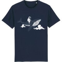 watapparel T-Shirt Herren Spacewhale