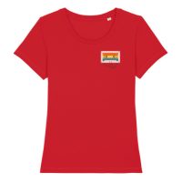 watapparel T-Shirt Frauen Rainbow Cassette