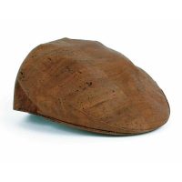 Kork-Deko Schiebermütze aus Korkstoff – beige oder braun – Kork Mütze, Korkhut