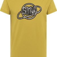 SOMWR Kurzarm T-shirt „Grainy Planet Logo T-shirt“