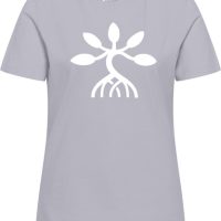 SOMWR Kurzarm T-shirt „T-shirt With Reversed Mangrove Print“