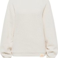 SOMWR Rundhalspullover „Puffy Sleeve Sweater With Contrast Neck“