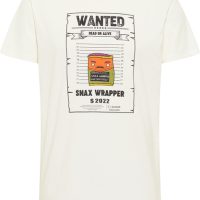 SOMWR Kurzarm T-shirt „T-shirt With Snax Wrapper Print“