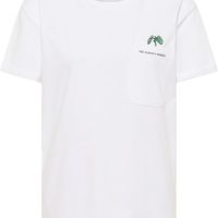 SOMWR Kurzarm T-shirt „T-shirt With Mangrove Detail On Pocket“