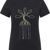 SOMWR Kurzarm T-shirt „T-shirt With Multicolor Mangrove Embroidery“