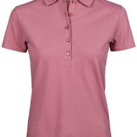 TeeJays Damen Stretch Polo Shirt Kurzarm Bio – Baumwolle in 20 verschiedenen Farben