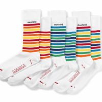 Pantone Bunte Socken, 3er Pack Bio Baumwolle