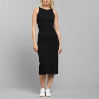 DEDICATED Kleid Motala Rib – Black