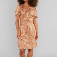 DEDICATED Kleid Karlsborg – Palm Leaves